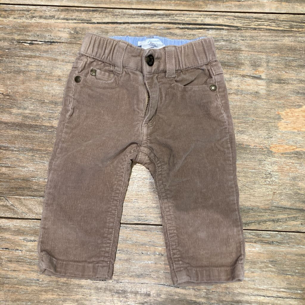 Jacadi Tan Corduroy Cotton Pants 6m