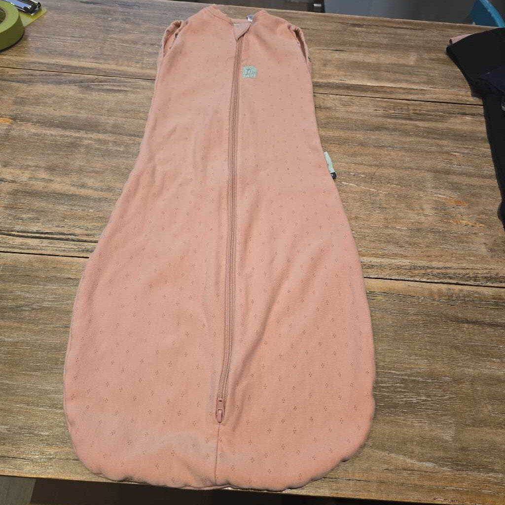 Ergo Pouch pink cotton 1TOG sleepsack 6-12m