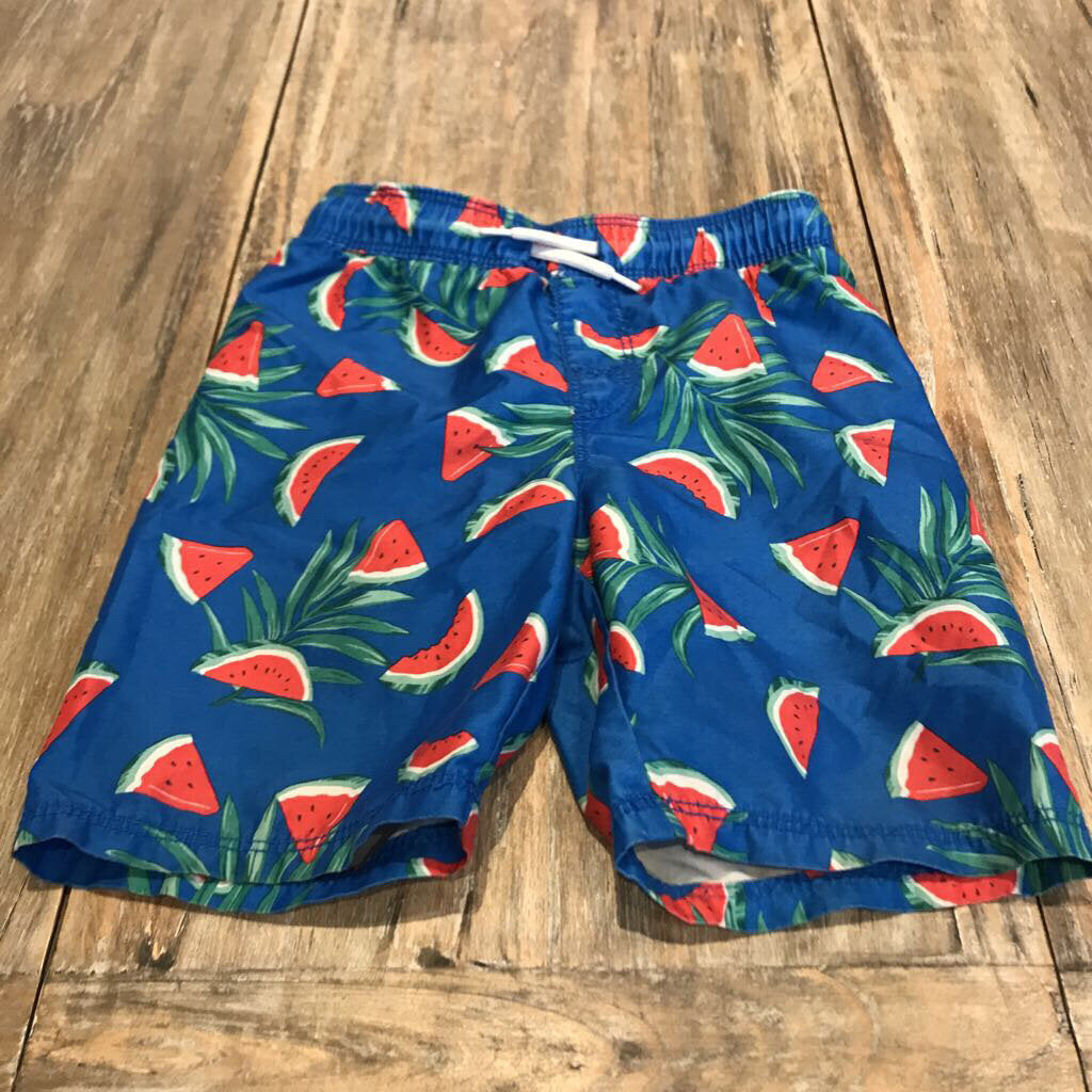 OldNavy Blue watermelon print Swimshorts 5Y
