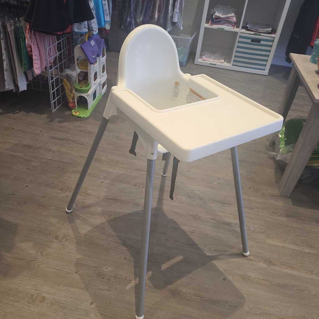 Ikea Antilop white high chair