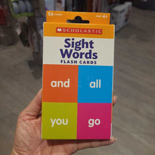 Load image into Gallery viewer, Scholastic Sight Words Flash Cards 4+
