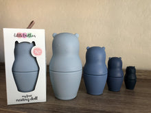 Load image into Gallery viewer, Little Teether Bear Nesting Dolls 3m+
