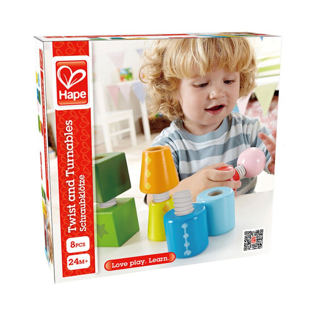 Hape Twist and Turnables wooden toy 2+