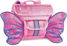 Load image into Gallery viewer, Bixbee sparkalicious pink butterfly backpack 3-5Y
