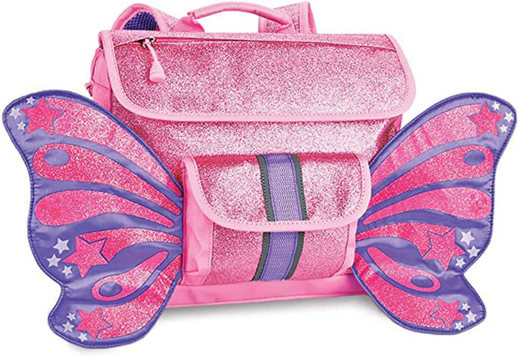 Bixbee sparkalicious pink butterfly backpack 3-5Y