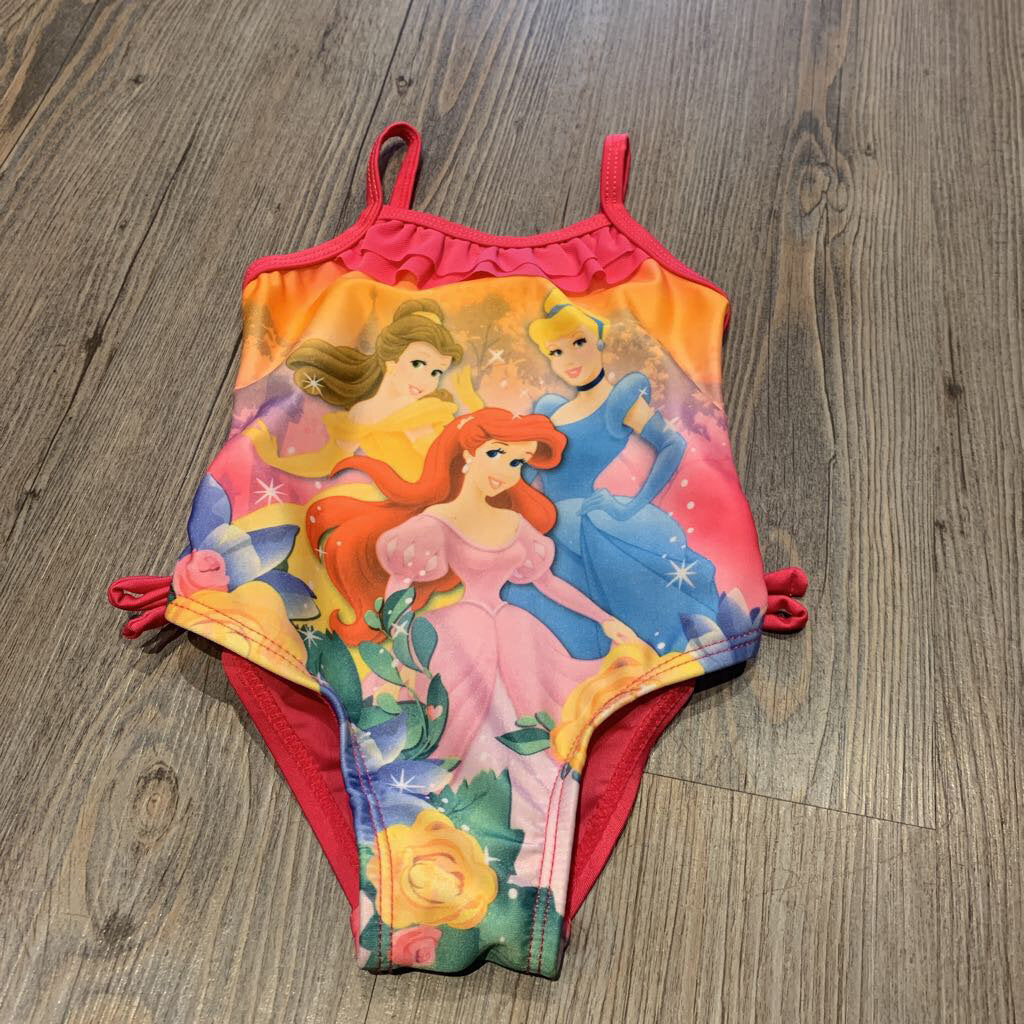 Disney Pink Princess Swimsuit 6m