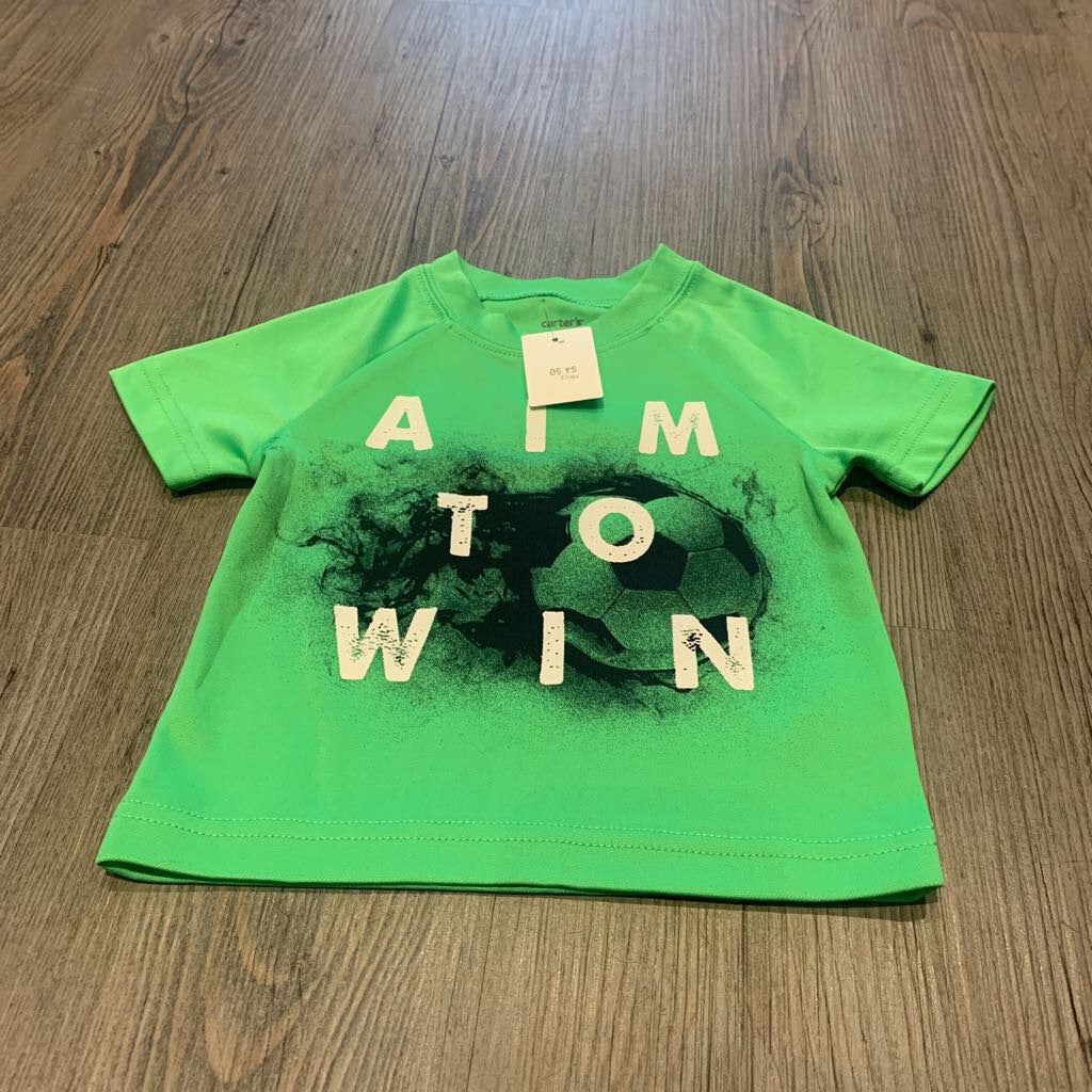 Aim to win green Tshirt
