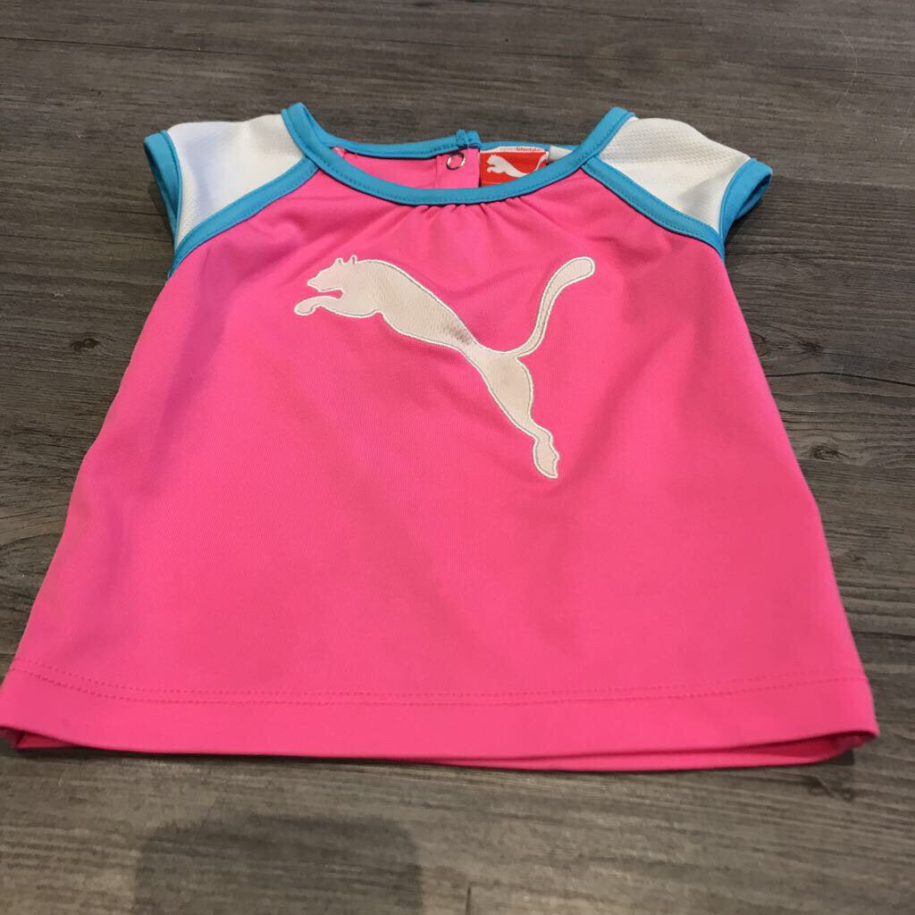 Puma Pink athletic Tshirt12M