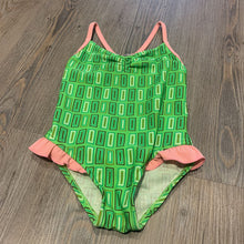 Load image into Gallery viewer, Green &amp; Pink Swimsuit 12-18M
