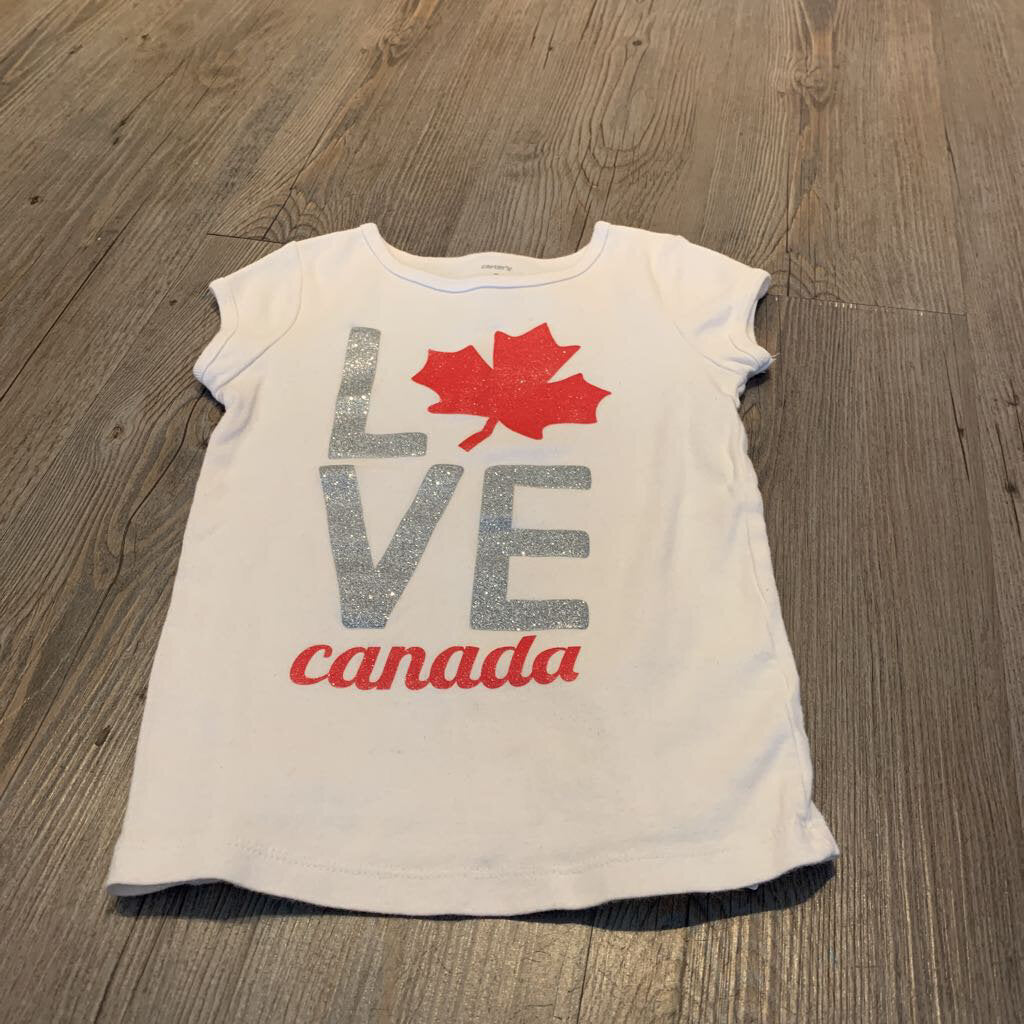 Love Canada T-Shirt 5Y