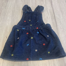 Load image into Gallery viewer, Carter&#39;s Blue Overalls Dress 3m
