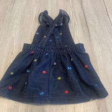 Load image into Gallery viewer, Carter&#39;s Blue Overalls Dress 3m

