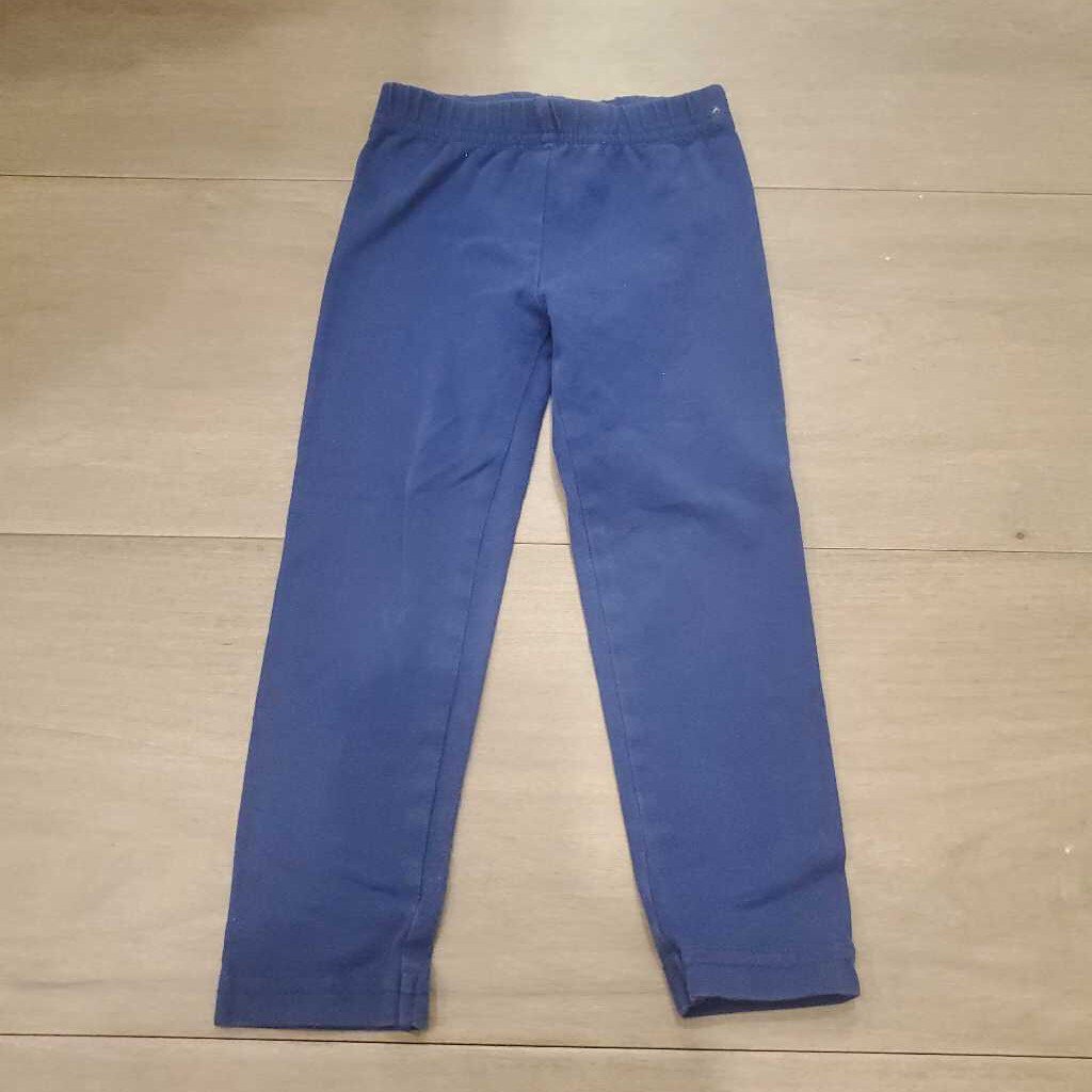 Osh Kosh navy blue cotton leggings 2T