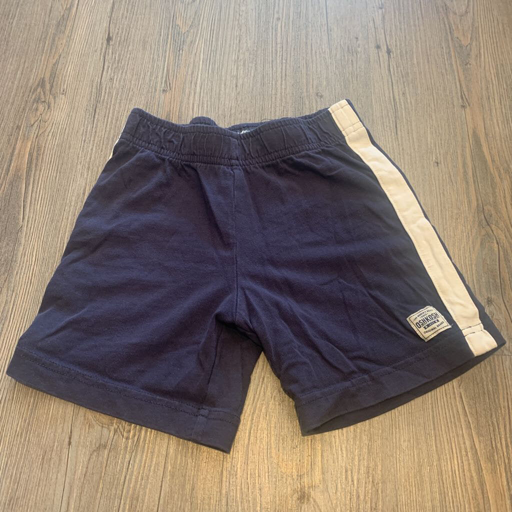 Osh Kosh Navy Blue Cotton Shorts 4T