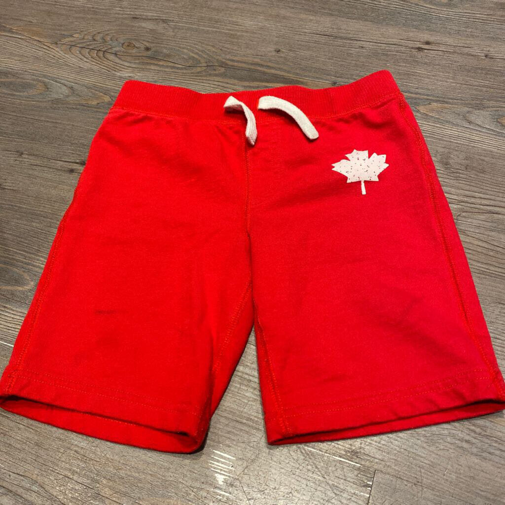 Joe Fresh red sweat shorts Canada 5Y