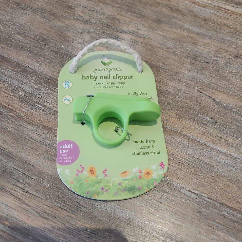 Greensprouts Baby Nail Clipper Green