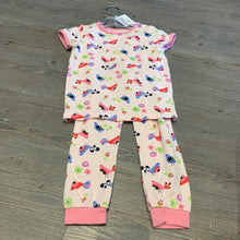 Load image into Gallery viewer, Pekkle soft cotton short sleeve/pants bird pyjamas 4-5Y
