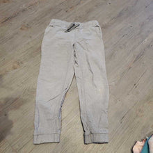 Load image into Gallery viewer, Old Navy grey pull up cotton twill pants 6-7Y
