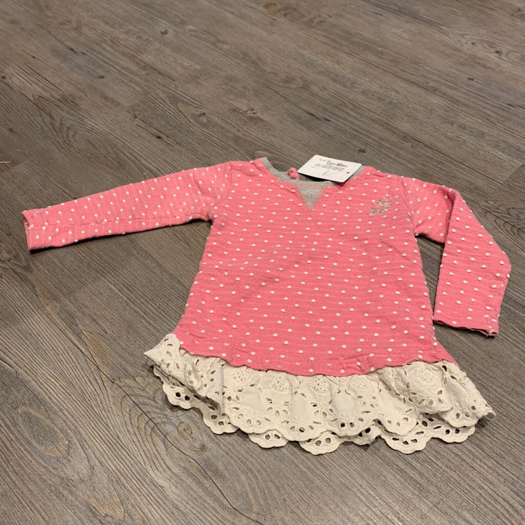 Young Dimensions Pink 12-18m Long Sleeve
