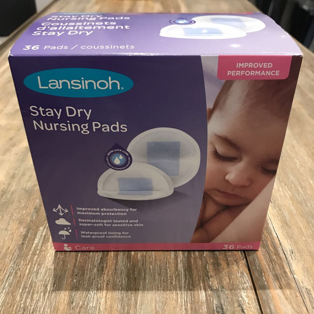 Lansinoh Stay Dry Nursing Pads new in box