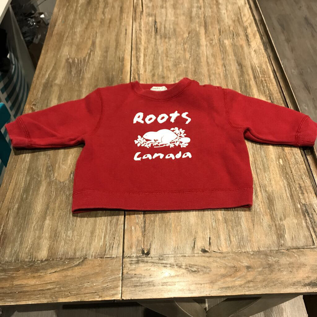 Roots red sweatshirt 2T