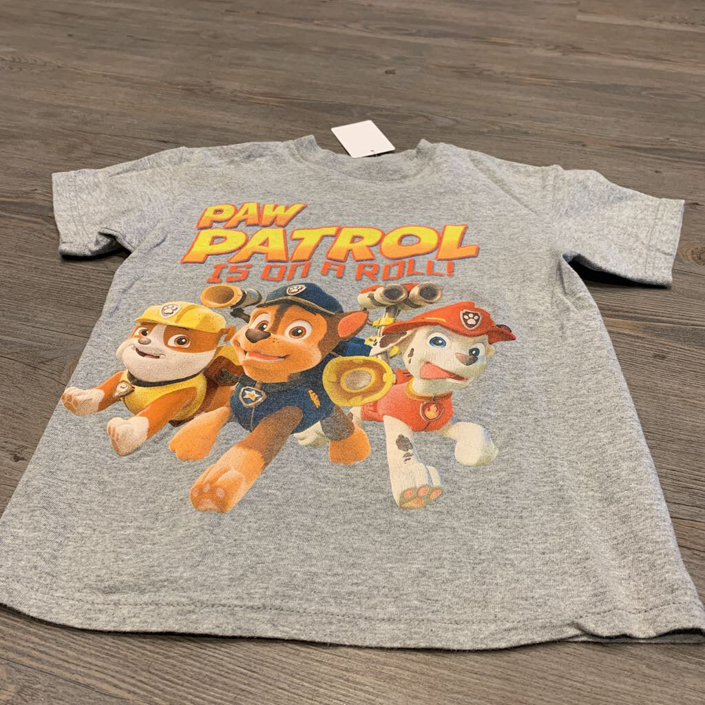 Paw Patrol Grey Cotton T-shirt