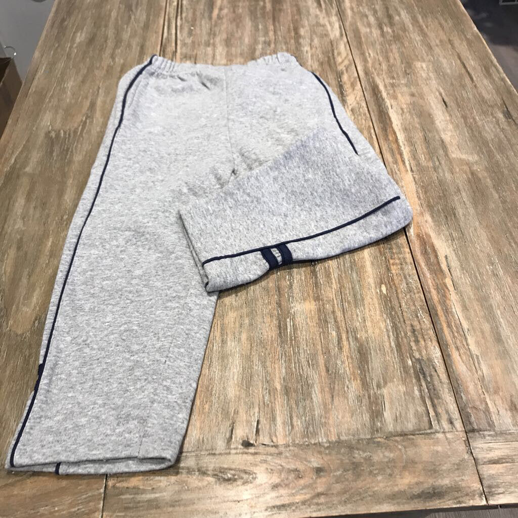 Grey cotton blend Sweatpants pockets 4T