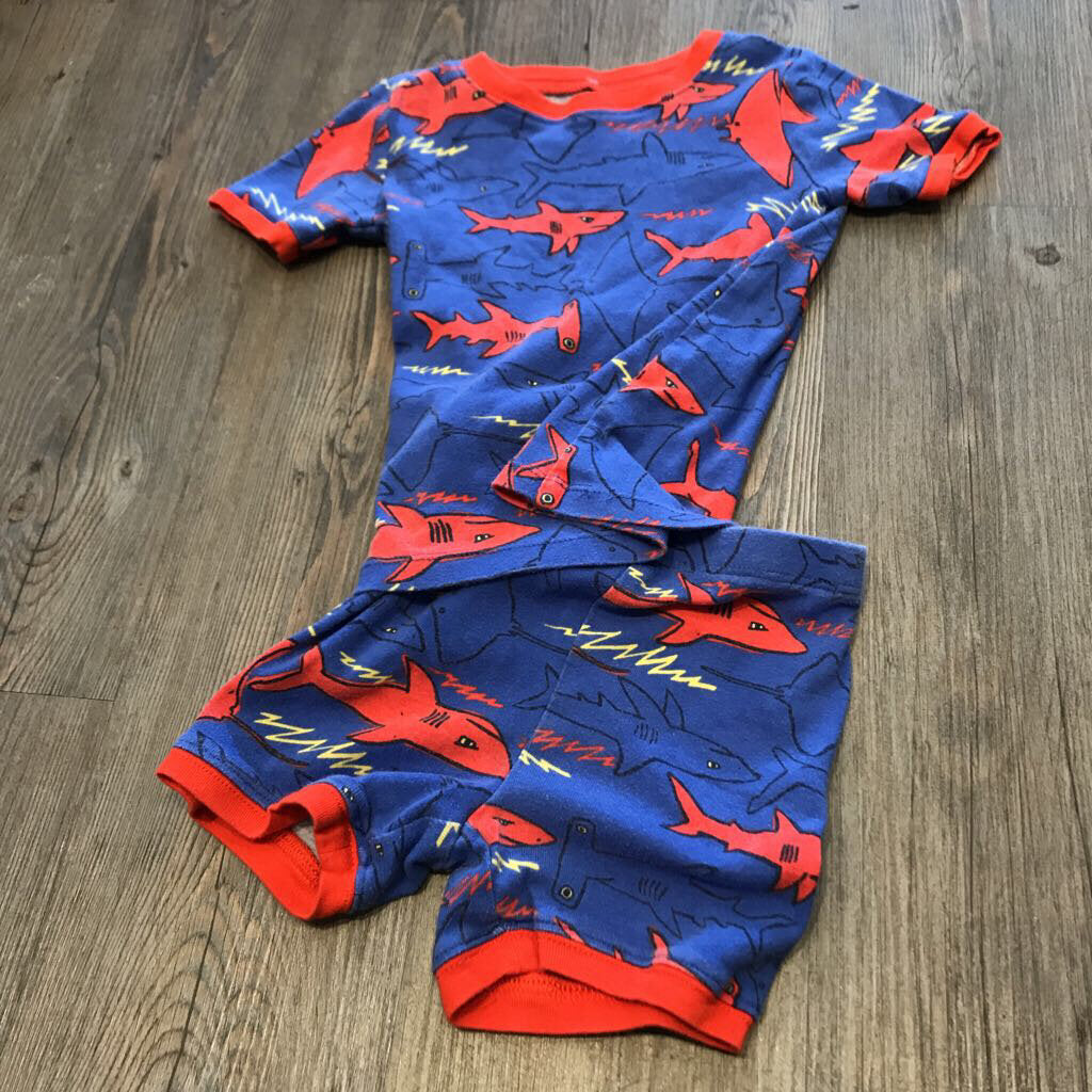 Joe Fresh 100%cotton 2pc. Pyjamas Blue sharks 4T