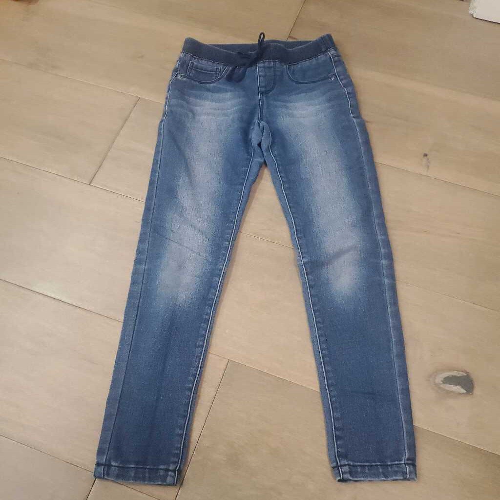 Squeeze pull up soft jeans 7Y