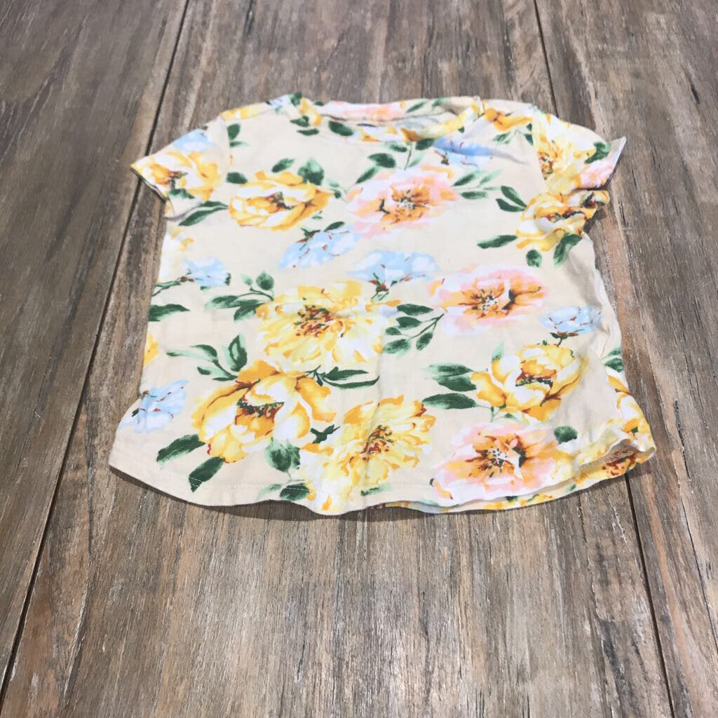 Old Navy 100%cotton floral Top 3T