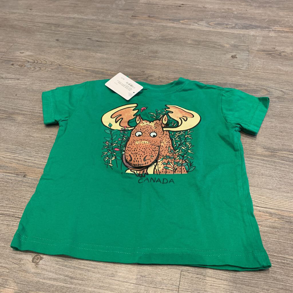 Quality Goods Green Moose Cotton 4T Tshirt
