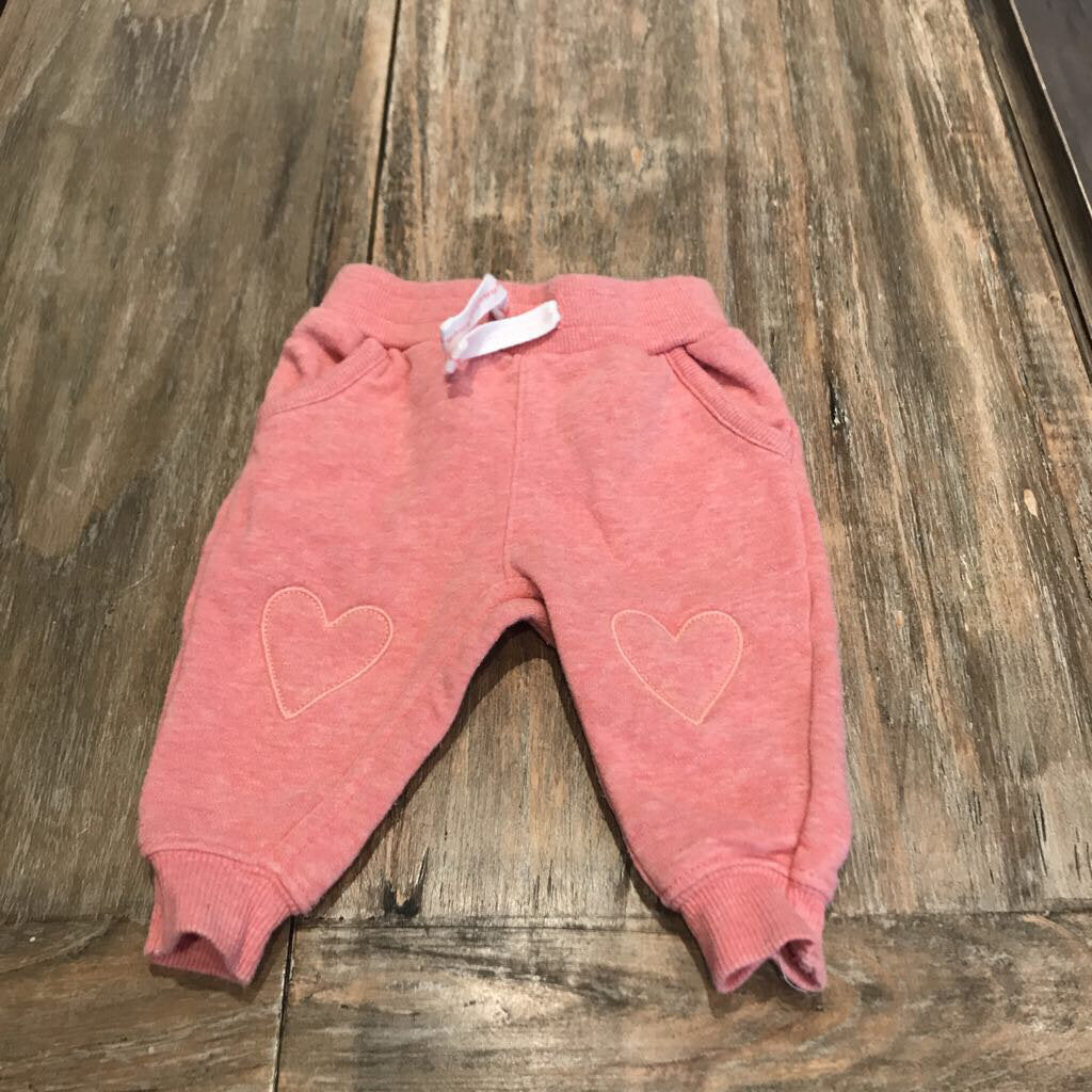 George cottonblend Sweatpants pink 0-3m