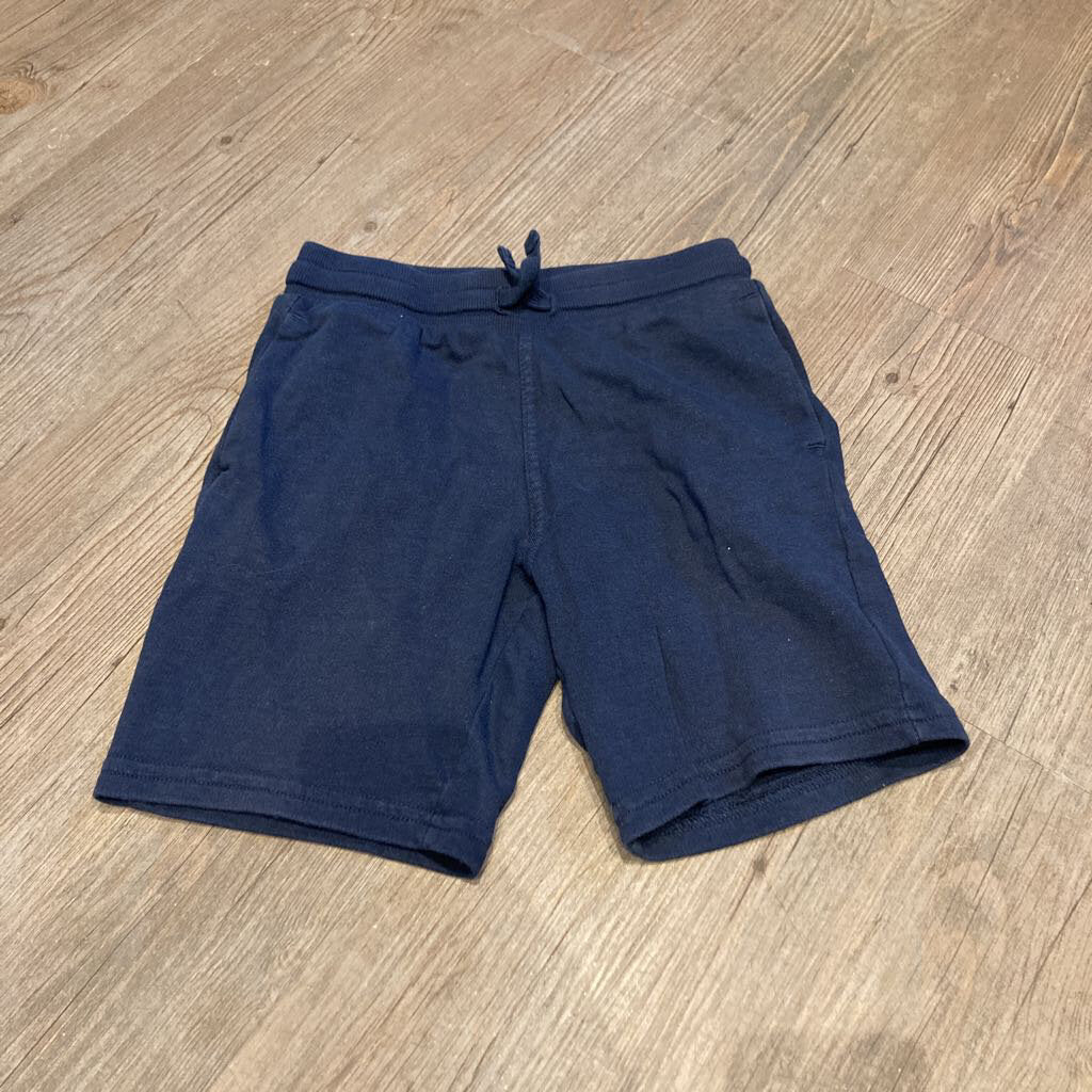 H&M navy blue cotton shorts 7-8Y