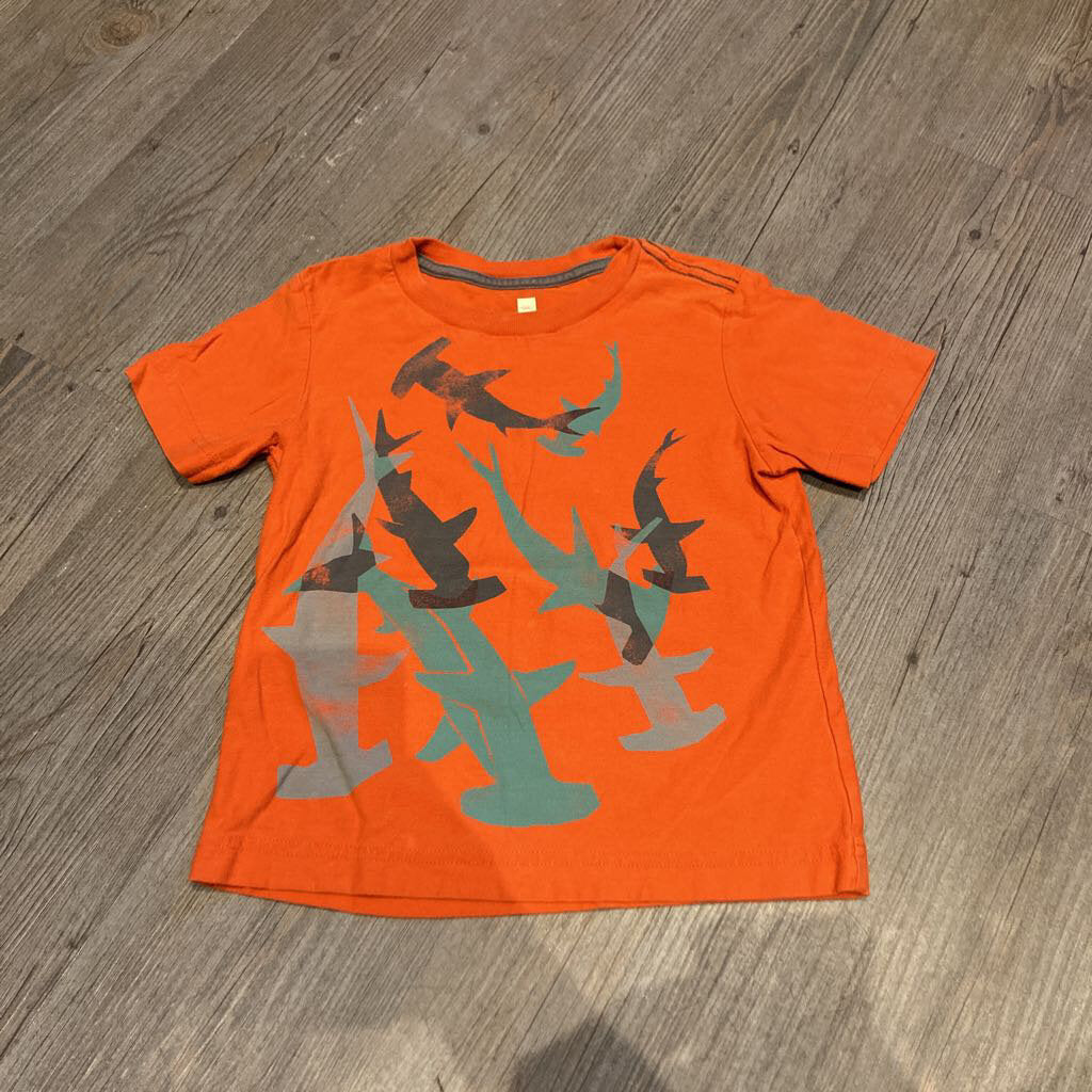 Tea Orange 'Sharks' T-Shirt 4T