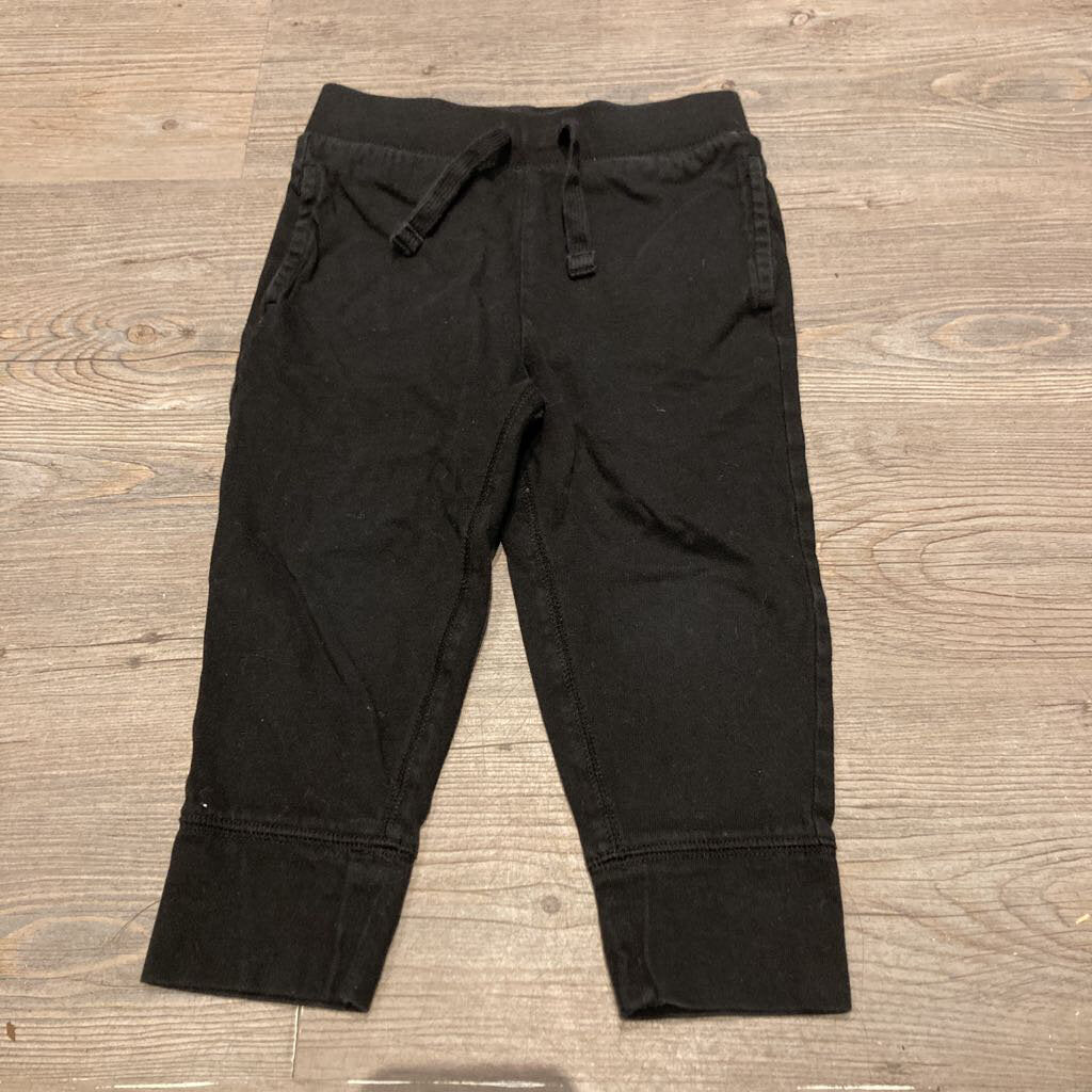 Gap Black 'Low Crotch' Sweatpants 2T