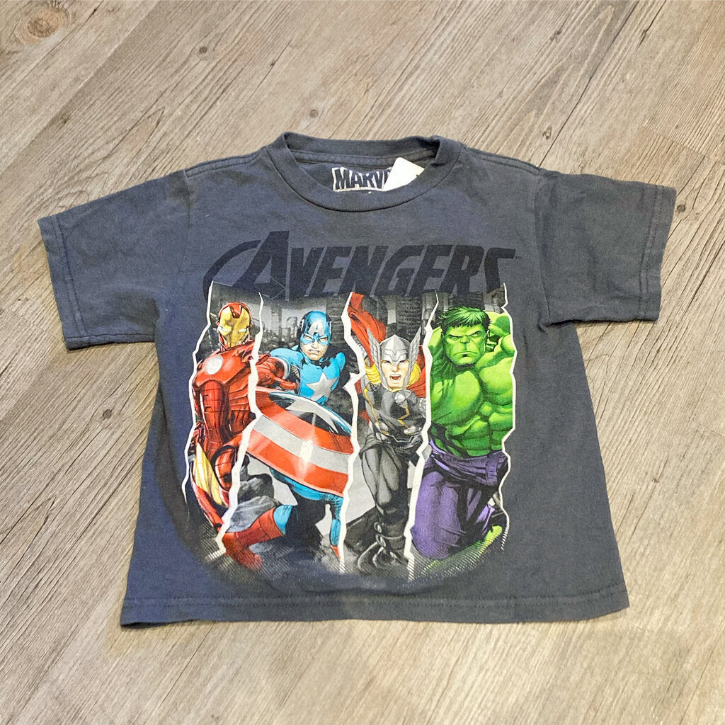 Marvel avengers grey tshirt 4T