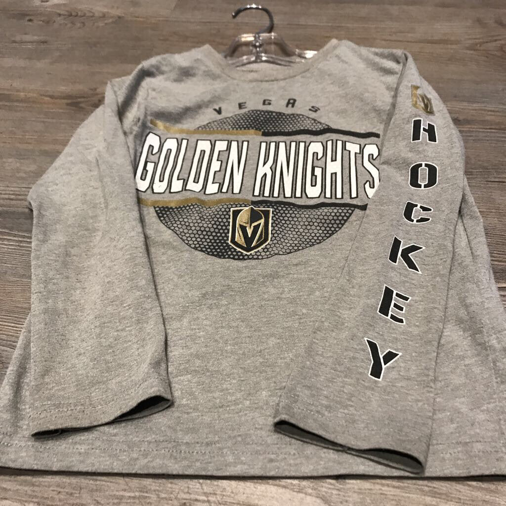NHL Vegas Golden Knights grey long sleeve 5-6Y