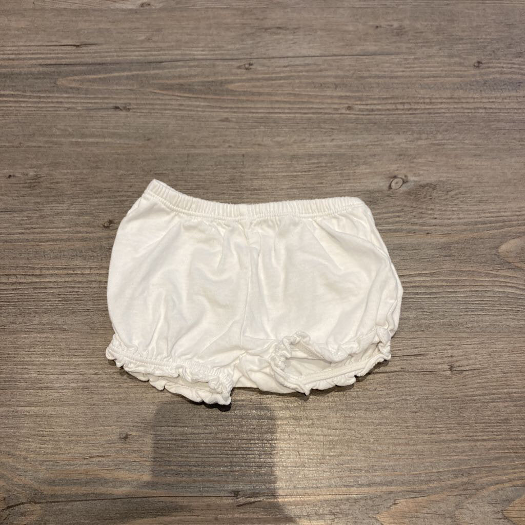 Carters white cotton bloomer shorts Newborn