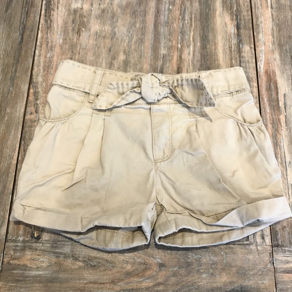 Gap Tan pleats pckt cuff Shorts 4T