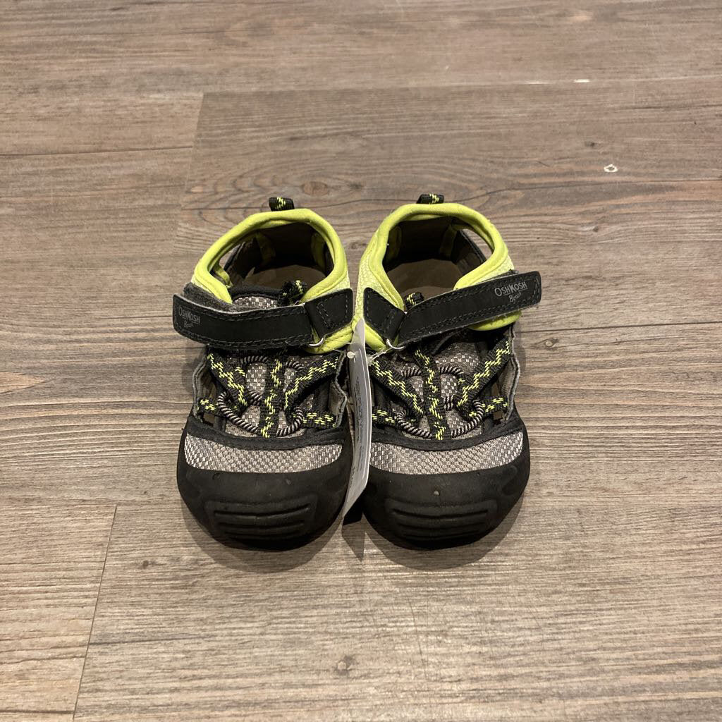 Osh Kosh Grey & Yellow Sandals Size 7