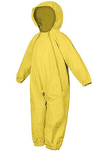 Load image into Gallery viewer, Splashy Suit waterproof full rain suit Yellow 3T
