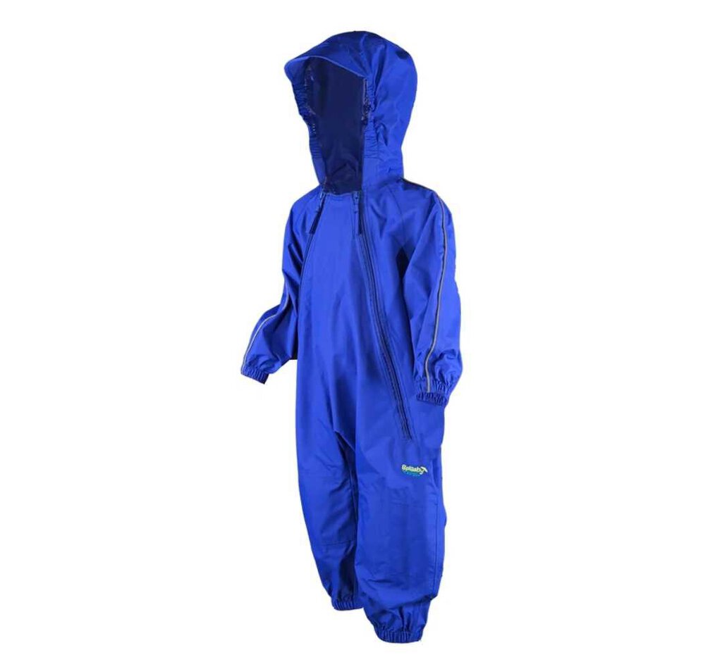 Splashy Suit waterproof full rain suit Blue 5Y