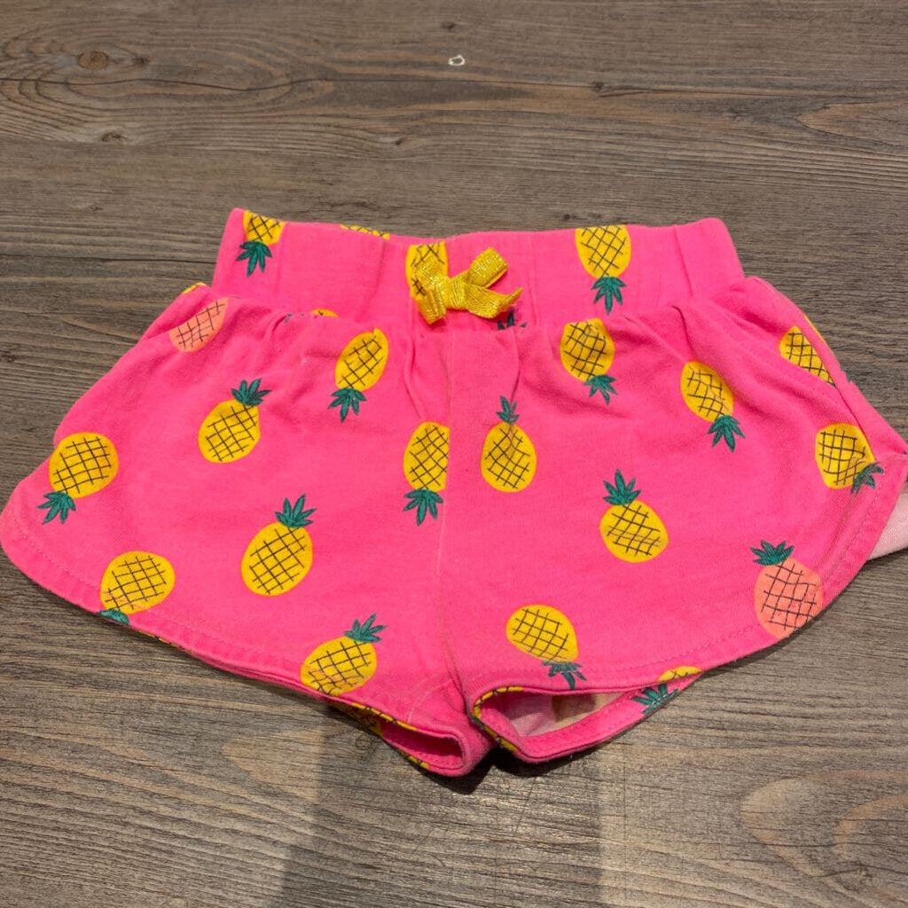 George pink pineapple shorts 2T