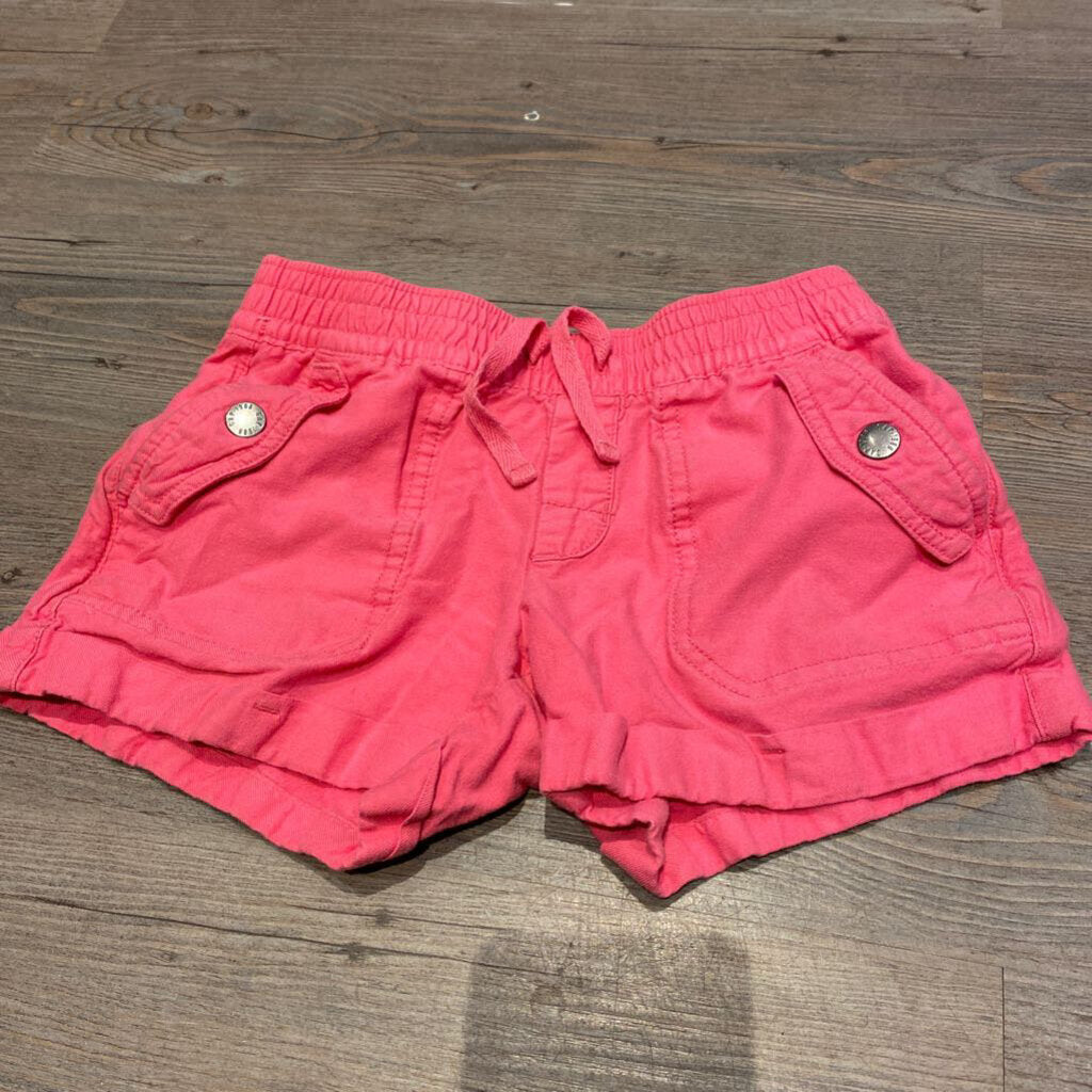 Gap pink cargo shorts 6-7Y