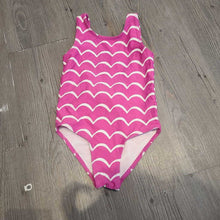 Load image into Gallery viewer, Tucker and Tate pink waves swimsuit 4T
