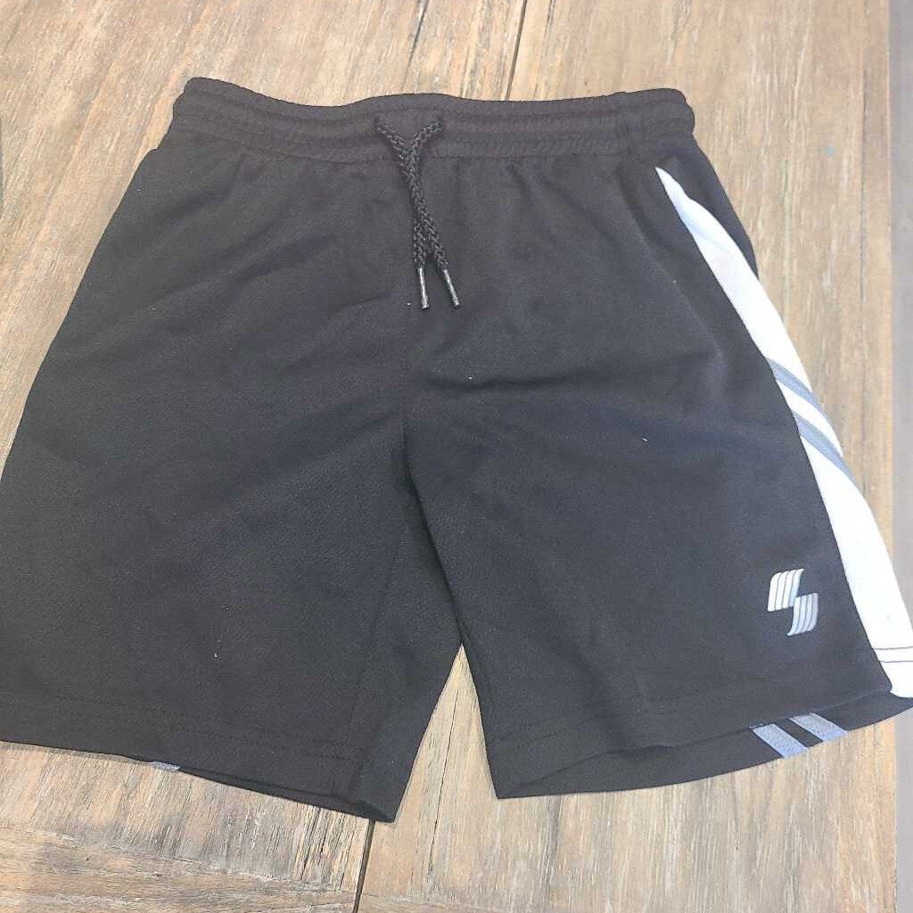 Place Sport black with white stripe athletic shorts 5Y
