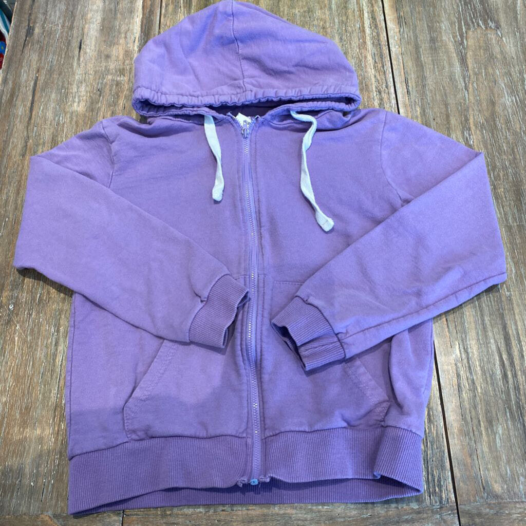 Purple zip up sweater/hoody 4T
