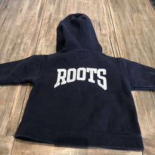 Load image into Gallery viewer, Roots Ctnblend Navy pouch/pckt Zip Hoody 12-18m
