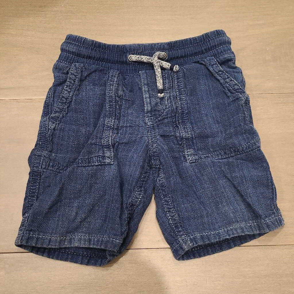 Gap soft faux denim shorts 2T