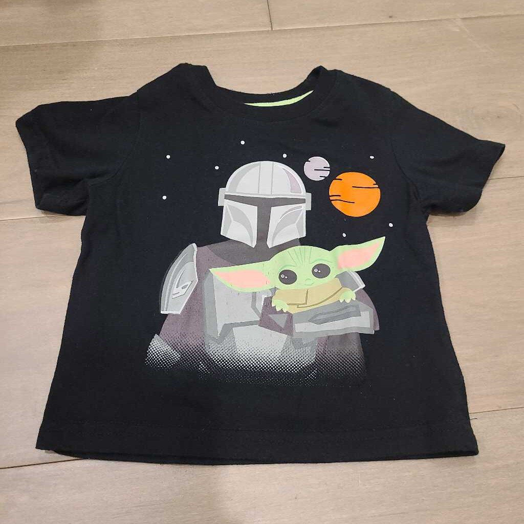 Star Wars black Yoda tshirt 2T